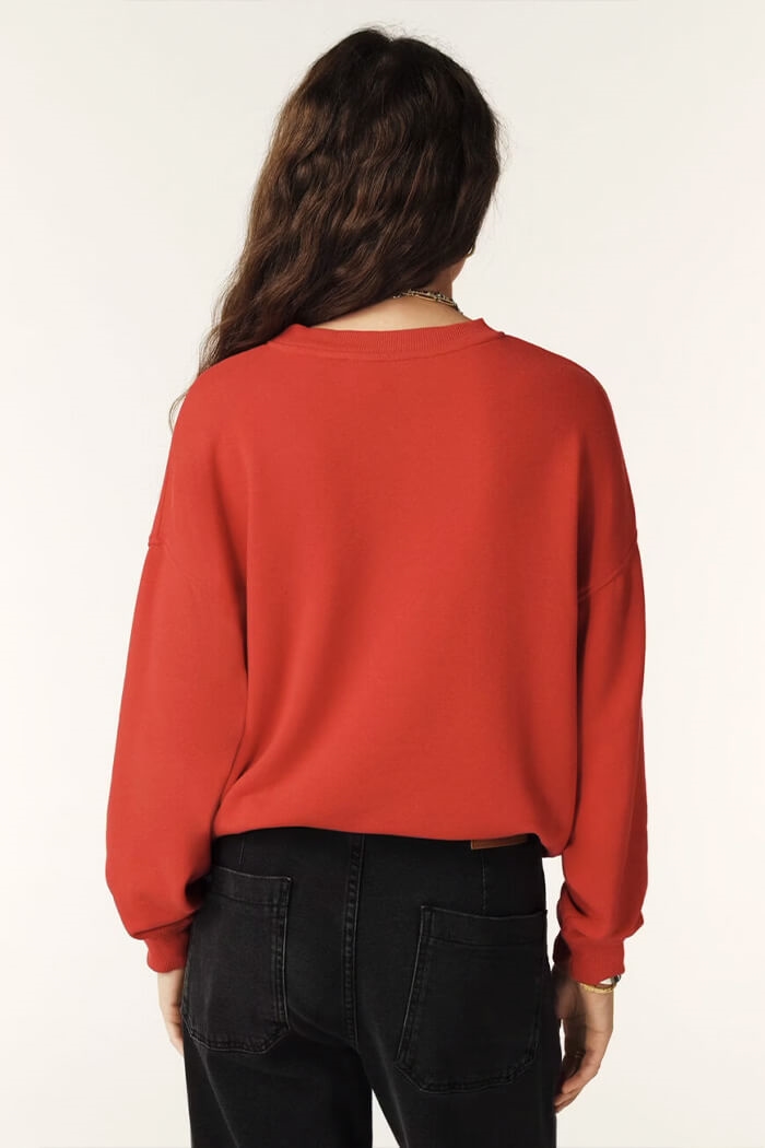 Ba&sh, Benjamin sweatshirt, RougeBa&sh, Benjamin sweatshirt, Rouge